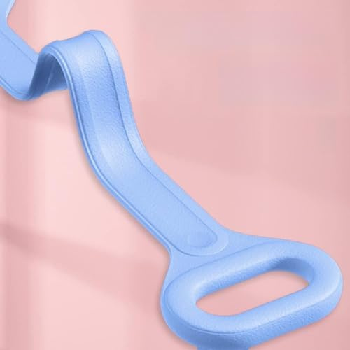 Alomejor Bandas Elásticas para Entrenamiento de Espalda y Brazos, Cuerdas Elásticas para Entrenamiento, Hombros, Banda de Resistencia Física, Equipo de Ejercicio para Estiramiento de Yoga, 2 Piezas,