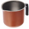Alluflon Zecchino Casserole à Lait Antiadhérente avec Bec Verseur, Diamètre 10cm, Aluminium, Orange