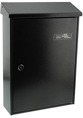 Burg-Wächter Briefkasten, A4 Einwurf-Format, Vollflächig verzinkt, Strukturlackiert, Letter 5832 E, Eisen