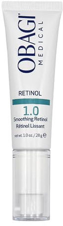 Obagi Medical Retinol 1.0 Cream - High Concentration Retinol Helps Reduce the Appearance of Fine Lines and Wrinkles & Smooth Texture with Minimal Irritation - 1 oz