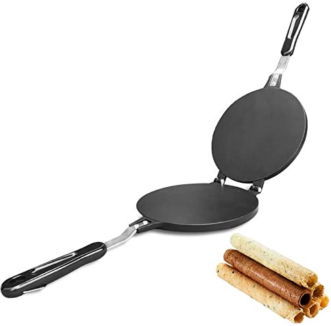 TAMUME Cono Gelato Waffel Piastra Cono Crêpière Pan per Croccante Frittata (Cone Waffle)
