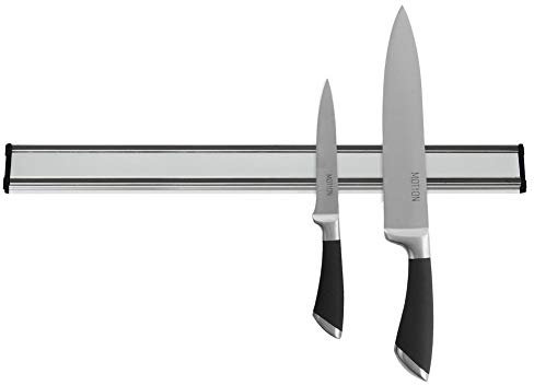ORION Magnetische Messerleiste Magnetleiste für Messer Messerhalter Wandmontage für Küche lang 47,5 cm