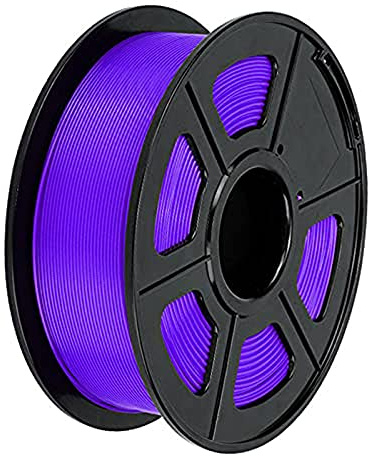 3D skrivarförbrukningsvaror, PCL lågtemperaturfilament, för 3D-penna, dimensionell noggrannhet +/- 0,03mm, 1 kg spole, 395m-,Purple