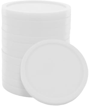 CombiCraft Jetons Vierges Blanc, diamètre de 23 mm, Emballage de 100 pièces, pour Restauration, Jeux et systèmes de récompenses