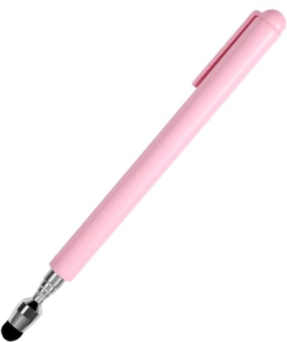 Lápiz capacitivo telescópico universal para pantallas táctiles, puntero retráctil y lápiz capacitivo con punta especial de flocado, extensible de alta precisión y suave, lápiz capacitivo para