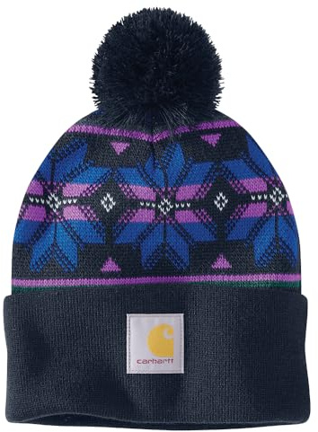 Carhartt Strickmütze mit Bommel für Damen