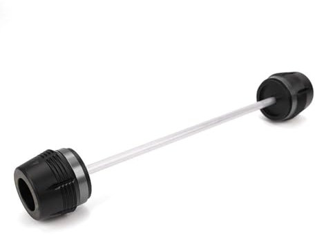 FERFXN Protezione Anticaduta per Kawasaki Z900 Z650 Z 900 650 Z650RS Z750 Z750S Z800 Moto Ruota Anteriore Forcella Slider ASSE Protezione Antiurto Tappo Tamponi Paratelaio(Grey)
