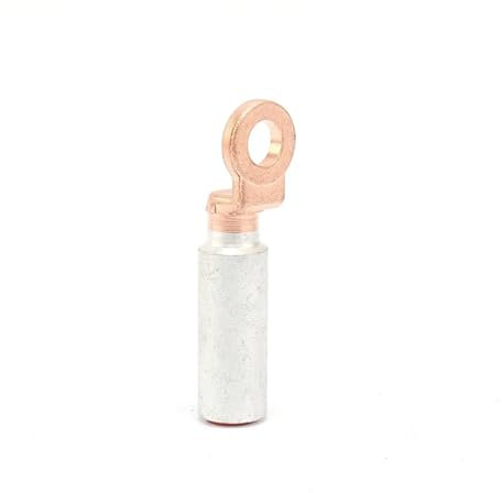 VOGGWBMQ Round head Copper Aluminum Terminal Copper Nose Lug DTL-5-16 25 35 50 70 95mm² Aluminum Transition Terminal Cable Connector (DTL5-95)