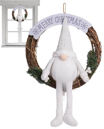 Weihnachtsgirlanden zur Dekoration, Weihnachtskränze für Haustür, Weihnachtsgirlande für Tür, Weihnachtsgirlande, Weihnachtsdekoration, Innendekoration