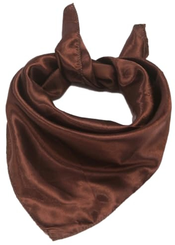 1 Stück 50x50cm Damen Seidenschal,Kleines Quadratischer Halstuch Einfarbiger Weicher Seidentuch,Satin Seidentuch Stola Seidenkopftuch Vintage Schal Elegante Silk Scarf Geschenk für Frauen,Grün