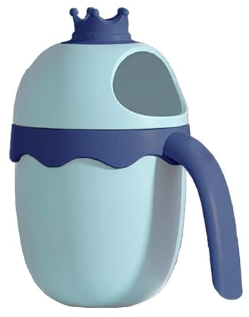 Baby barn hårtvätt kopp badmugg, baby bad vattenfall nötkött, barn hårtvätt kopp vattenkanna sköljkopp, badkopp schampo sköljkopp för hårtvätt av barn, baby hårtvättshjälp