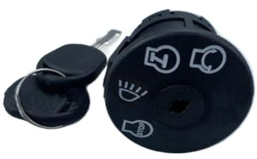 JINFOLI Interrupteur d'allumage et de démarrage à 7 bornes, 1 pièce, 175566, 175442, 163968, 532175566, 193350, 925-1741, for CubCadet AYP, John Deere, MTD, Husqvarna, Dixon Craftsman interrupteur d'a