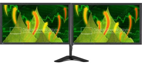 ViewSonic VG2439SMH 24 Full HD LED Monitor, 1080p, DisplayPort, DVI, VGA, Built-in Speakers, Adjustable Stand, USB Hub, Black (Renewed)