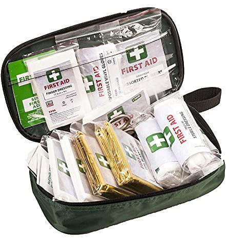 Portwest Kit secours véhicule 16 personnes, Couleur: Vert, FA23GNR