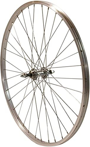 Redondo 26 Zoll Hinterrad Laufrad 26 Kasten Felge für 5-7 Schraubkranz Silber
