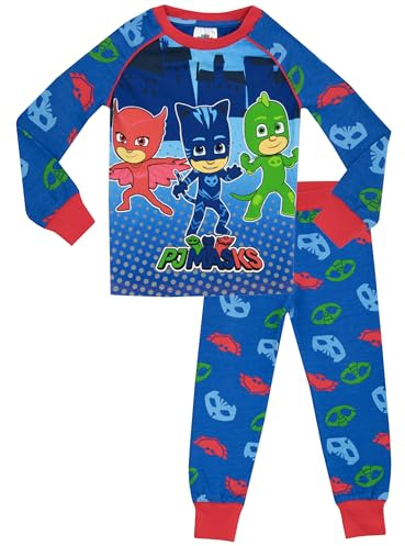 PJ Masks - Ensemble De Pyjamas Garçon - Bien Ajusté