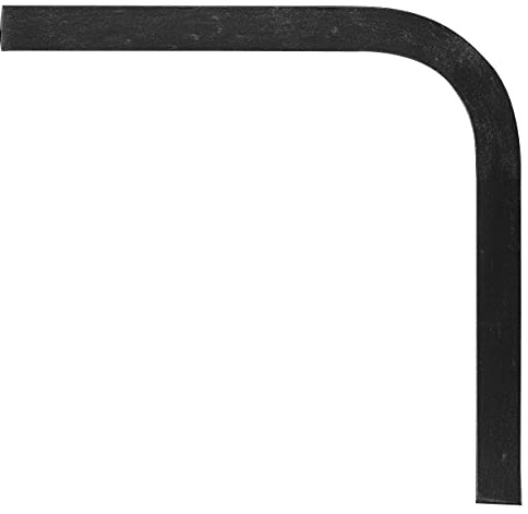 Fenau | curva de cuerda inferior 90° | M: 25x8 mm | liso | acero, crudo | pasamanos de hierro forjado para barandillas de escalera de balcón