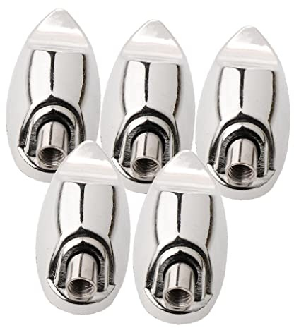 sharprepublic 5 Stück Snare Drum Spannböckchen für Trommel Drum Percussion Zubehör in Silber