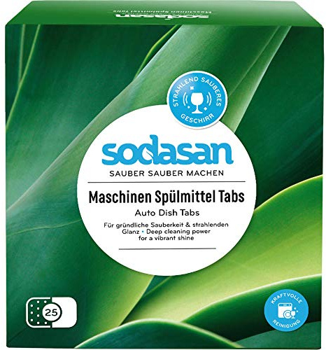 Sodasan Bio Geschirrspül-Tabs 25 Stück (6 x 25 Stk)