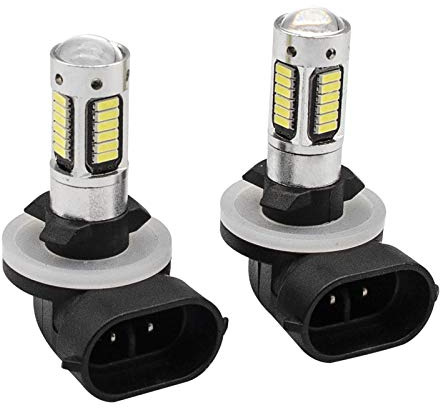 CLUBRALLY LED Headlight Bulb Fits Club Car DS 1999+ and Precedent 2004+, Yamaha, EZGO TXT 12V 21Watt