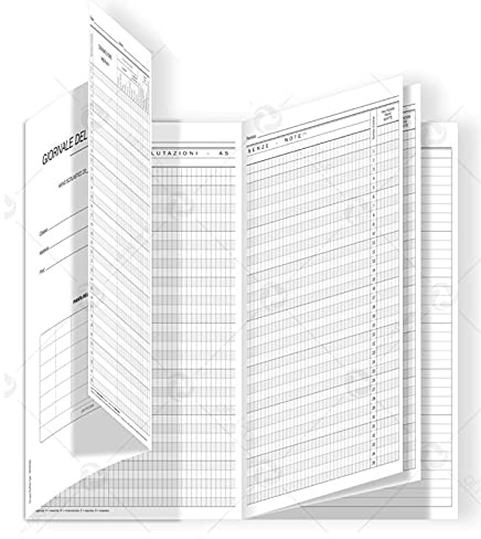 Registro del Professore a 6 Classi Data Ufficio DU3225PS000