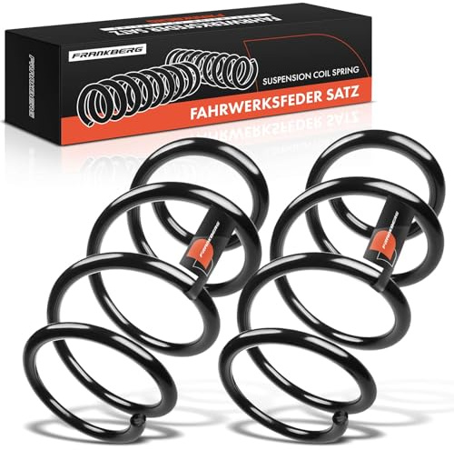 Frankberg 2x Coil Spring Front axle Compatible with Jumper 2006 Ducato 2006-2021 Boxer 2006-2021 Replace# 50706848