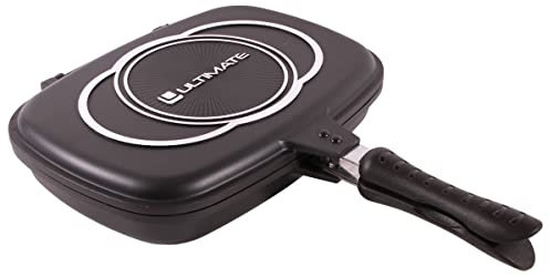 Ultimate Poêle à Griller avec Couvercle Grill Pan with Lid | Ustensile Camping