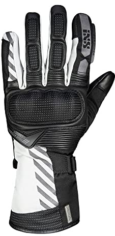 IXS Glasgow-ST 2.0 Motorradhandschuhe, schwarz/grau, M