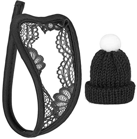 ranrann C-String Homme Sexy Hot Anneaux Mini String Ouvert Tanga Slip Thong Bikini Ficelle sous-vêtement Underwear