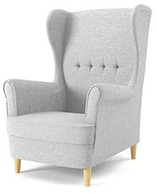 Sofini Ohrensessel Milo! Sessel für Wohnzimmer & Esszimmer! Skandinavisch, Relaxsessel aus Webstoff, Best Sessel! Hit! (Lux 32), Höhe: 104 cm, Breite: 75 cm, Tiefe: 92 cm