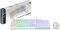 MSI Vigor GK30 COMBO IT Tastiera Gaming Semi Meccanica + Mouse Gaming Clutch GM11, RGB Mystic Light, hotkey multimediali, idrorepellente, ideale anche per Ufficio, Layout ITALIANO, Bianco