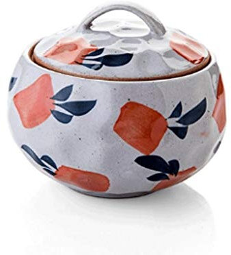 SUNMME Ustensiles de Cuisine en céramique Marmite à Soupe Température Ragoût Mini cocotte en céramique Oeuf Lait Poêle à Frire Cuisine Pots à Vapeur (Couleur: B) (B) (DA)
