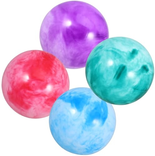 HOOTNEE 4stücke Aufblasbare Spielbälle Für Lustige Patting Bälle Für Strand Garten Und Spielplatz Für Feste Und Geburtstage