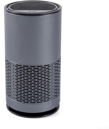 Air Purifier, Portable Anion Purifier Smoke Removal Air Purifier, USB Rechargeable Quiet Operation Purifier, For Car Home Bedroom Smoke Removal(Grey)