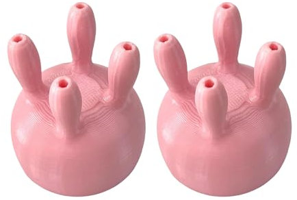 Pack of 2 Cow Udder Milk Bottle Pourer Lids Funny Designs Milk Carton Caps Milk Box Stoppers for Kitchen and Home Use
