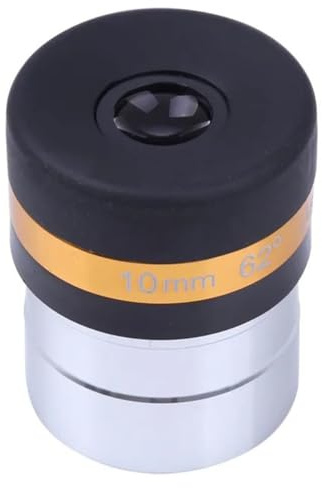 Teleskopzubehör 62 Grad asphärisches hochauflösendes Okular 4 mm 10 mm 23 mm beschichtet for 1,25 Zoll Astronomie-Teleskop(1.25 inches 10mm)