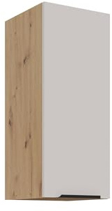 Kuechen-preisbombe Küchen Hängeschrank 30 cm Küche Solano Kaschmir beige matt + Eiche Artisan matt Küchenzeile Küchenblock Küche Einbauküche