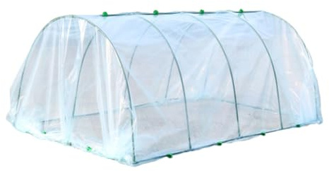 LALAFINA Apoyo Invernaderos de Térmica para Plantas para Jardín Exterior para Invernadero Plastico y Cultivo de Vegetales