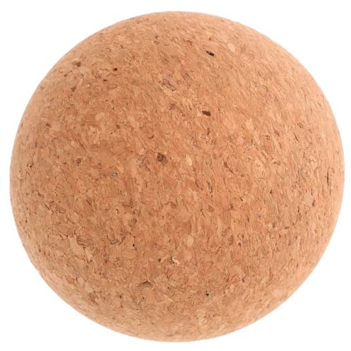 Mikinona Fitness Massageball aus Kork für Muskelmassage und Tiefengewebsmassage mit Hoher Dichte für Yoga und Regeneration nach Training