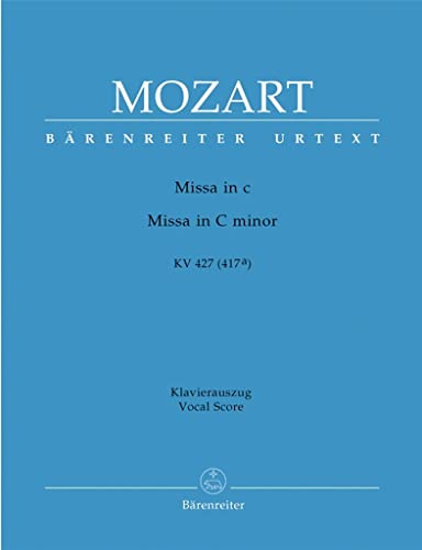 Messe en Do KV 427 (417A) --- Chant(SATB)/Piano