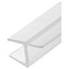 CRL PCC8 Clear 'Y' Jamb Seal with Soft Leg for 5/16 Glass - 95 Stock Length