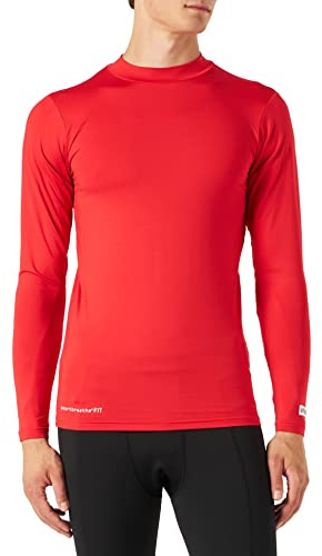 uhlsport Herren Skjorte Funktionsshirt La Herren T shirt, Rot, S EU