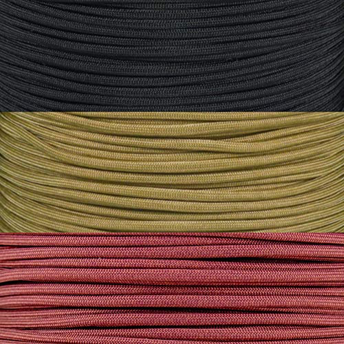 PARACORD PLANET College Team Paracord Kits – 30 m – Farben variieren je nach Team – Armband-Schlüsselband für drinnen und draußen