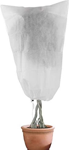 Velity Winterschutz für Pflanzen Vlieshaube, Frostschutz für Pflanzen, für Winterschutz Pflanzen Winterschutz Kübelpflanzen-80x120cm