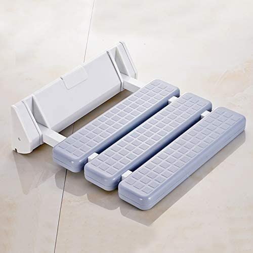 X&Z-XAOY Wandmontage Badewanne Sitzstuhl, Klapphocker, Stuhl Teakholz Dusche Sitz Badezimmerhocker - Schuhbank Und Resthocker (Color : 1)