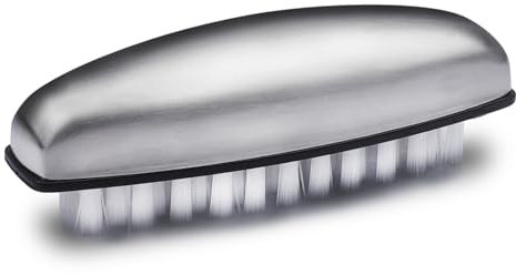 UCEC Brosse à ongles, brosse à main, brosse à ongles en acier inoxydable, poils durs et doux, brosse à ongles, brosse à main, brosse à ongles, brosse à ongles, brosse à ongles, brosse à légumes,