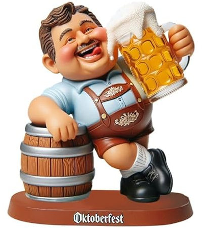 Individuelle Wackelköpfe, personalisiert für Oktoberfest, personalisierte benutzerdefinierte Köpfe, Wackelkopf-Figuren, handgefertigte Karnevalsgeschenke, Actionfigur basierend auf Ihrem Foto