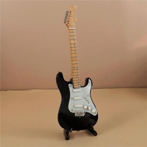 Ornamenti Musicali Mini Chitarra Da 15 Cm Basso Elettrico Modello Di Chitarra Elettrica Mini Modello Di Strumento Musicale In Legno In Miniatura(C)
