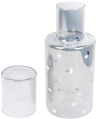 Cabilock Jarra De Agua Fría De Vaso De Agua De Práctico y Resistente Al Calor Incluye Enfriador Para Portavasos y Recipiente Cocina
