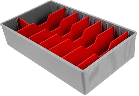 Gadpiparty Kassenschale Aus Robust Und Leicht Mit Praktischer Randformgebung Für Einfaches Herausnehmen Geeignet Als Kassenschublade Für Supermärkte Und Kaufhäuser Als Bargeld-organizer Und g